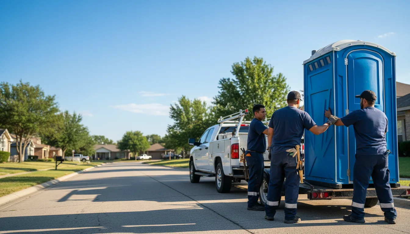 Portable Toilet Rental in Sumner, MI near me
